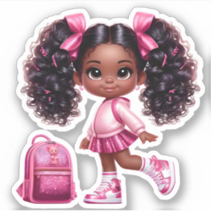 A Cheer Team Member - Pink Sticker