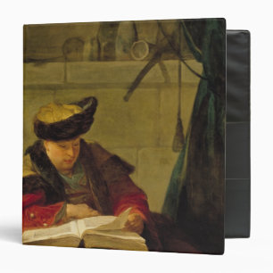 A Chemist in his Laboratory 3 Ring Binder