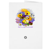 A CHERFUL NOTE ~ Card (Back)