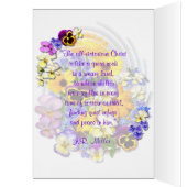 A CHERFUL NOTE ~ Card (Inside (Left))