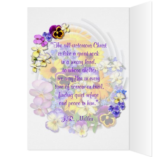 A CHERFUL NOTE ~ Card (Inside (Left))