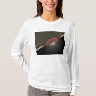 A cherry-red aurora T-Shirt