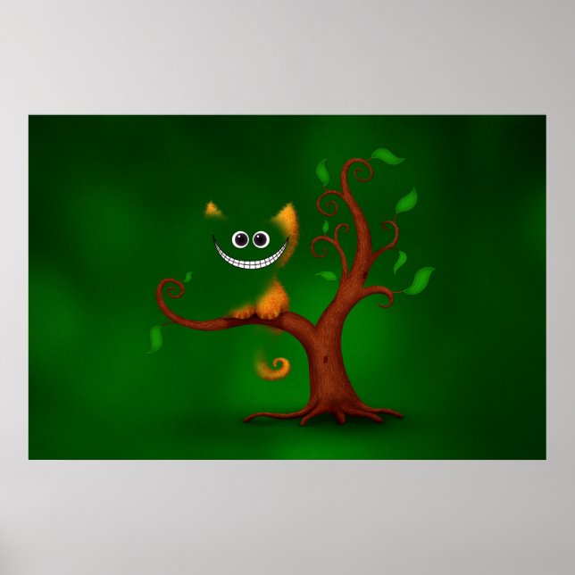 A Cheshire Kitten (Disappearing) Poster (Front)