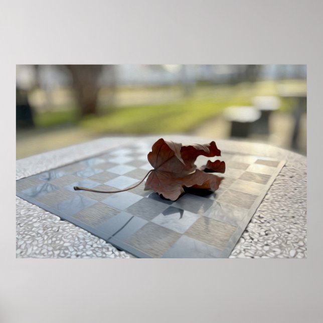 A chess lesson poster (Front)