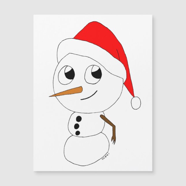 a chibi snowman   (Front)