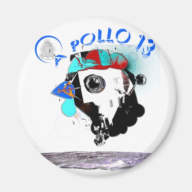 A Chicken 13 Magnet (Front)