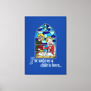 A Child is born Canvas Print