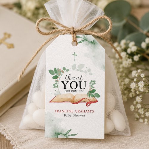 A Child Of God Baby Shower  Gift Tags