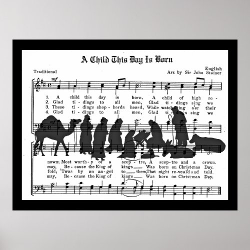 A Child This Day is Born Poster