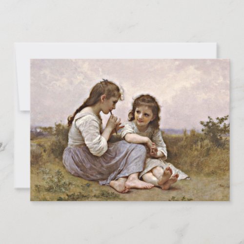 A Childhood Idyll famous painting Card