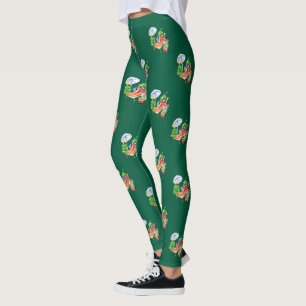 A chili Christmas at the beach Leggings