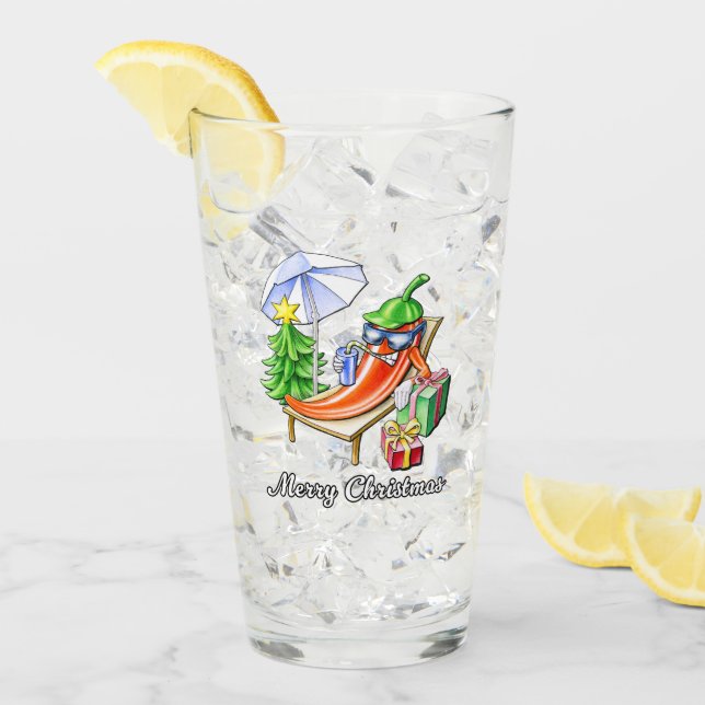 A Chili Merry Christmas under Sunshade and Tree Glass (Front Ice)