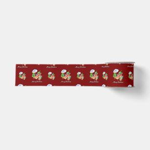 A Chili Merry Christmas under Sunshade and Tree Grosgrain Ribbon