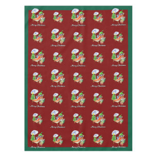 A Chili Merry Christmas under Sunshade and Tree Tablecloth