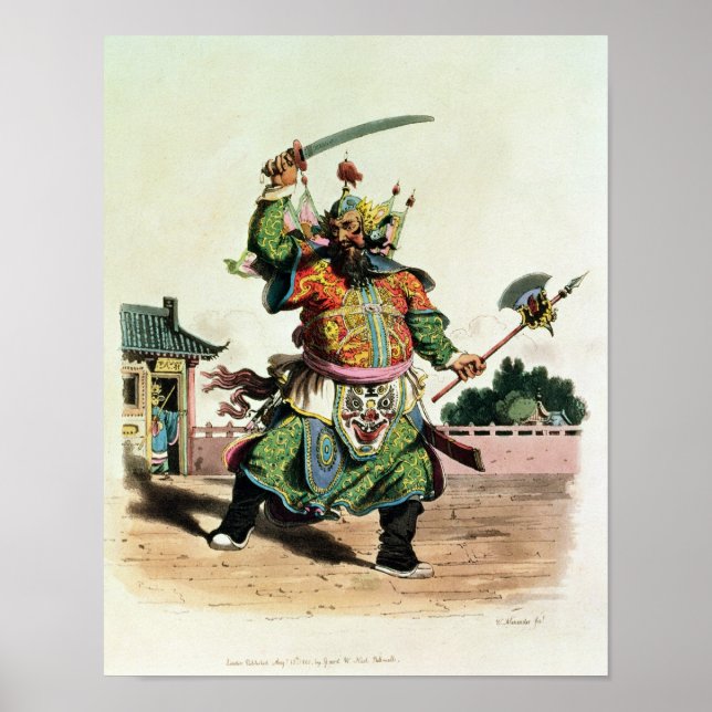 A Chinese Comedian Poster (Front)