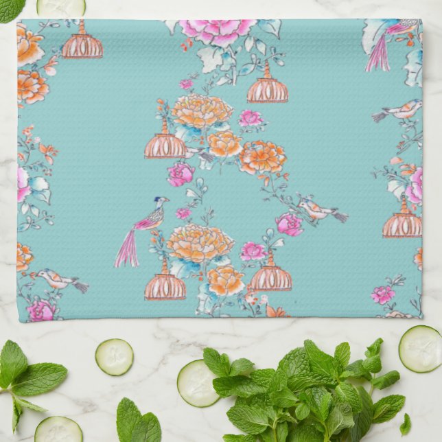 A Chinese tale wrapping paper  Kitchen Towel (Folded)