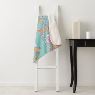 A Chinese tale wrapping paper Sherpa Blanket