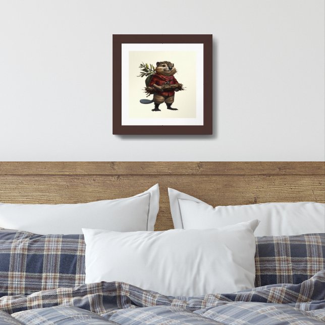 A Chipper Woodsman – Woodlanders Art Print (Bedroom)
