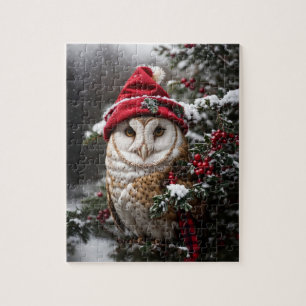 A Chistmas Barn Owl Puzzle