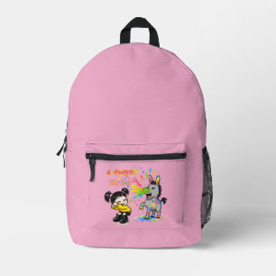 A-CHOO! Silly Don – Funny Sneezing Donkey Cartoon Printed Backpack