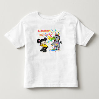 A-CHOO! Silly Don – Funny Sneezing Donkey Cartoon Toddler T-shirt