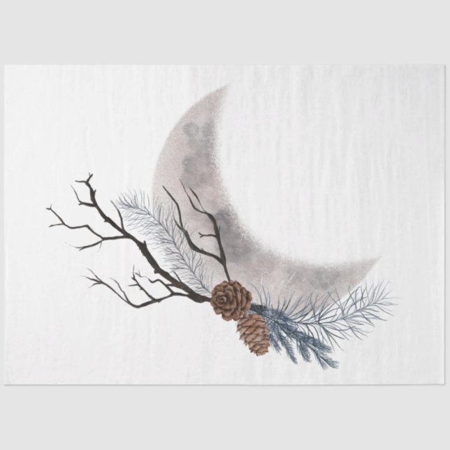 A Christmas Bird Series Design 3 Tissue Paper (Front)