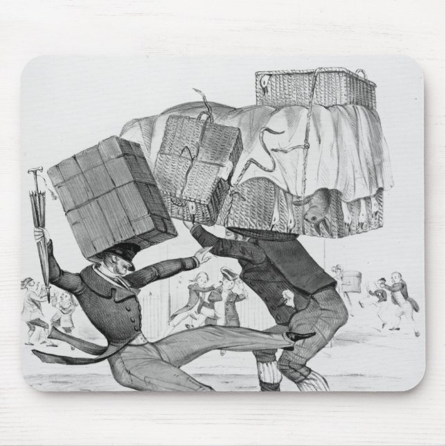 A Christmas Box, 1836 Mouse Pad (Front)