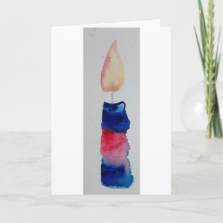 A Christmas card following bereavement