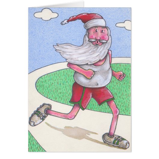 A Christmas Card For Runners (Front)