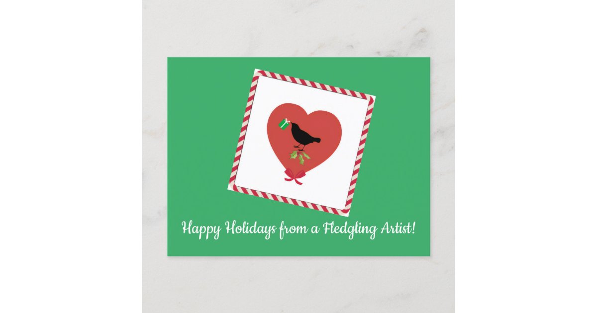 A Christmas Card To Promote Positive Mental Health  Zazzle.com