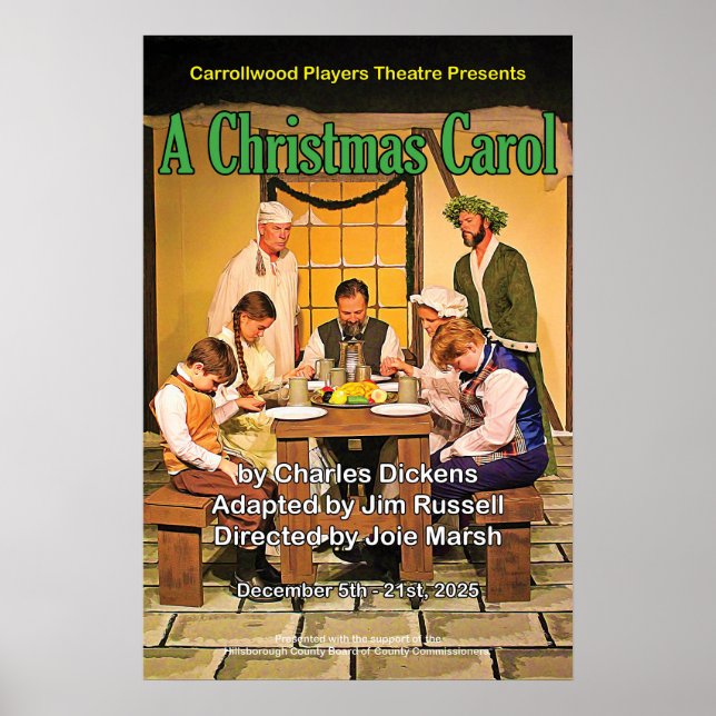 A Christmas Carol 2025 Poster - 18 x 27 (Front)