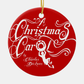 A Christmas Carol Ceramic Ornament
