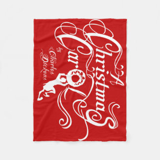 A Christmas Carol Fleece Blanket