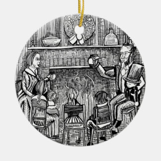 A Christmas Carol: Founder of the Feast Ceramic Ornament