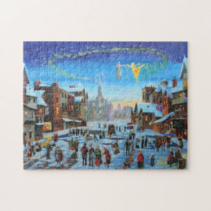 A Christmas Carol Gordon Bruce art Jigsaw Puzzle