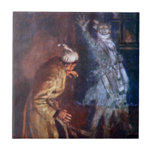 A Christmas Carol: Marley's Ghost Ceramic Tile