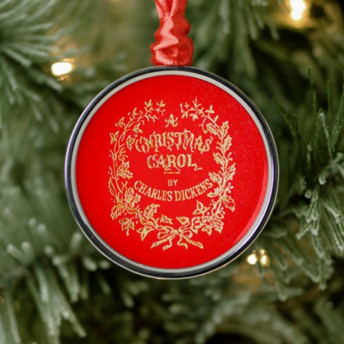 A Christmas Carol  Metal Ornament