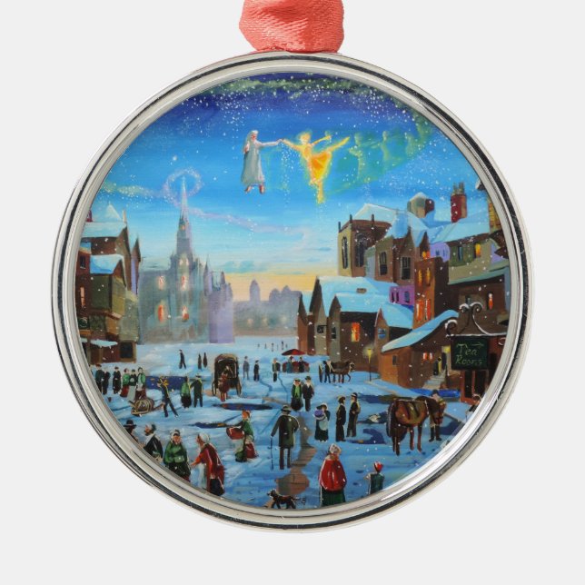 A Christmas Carol Metal Ornament (Front)