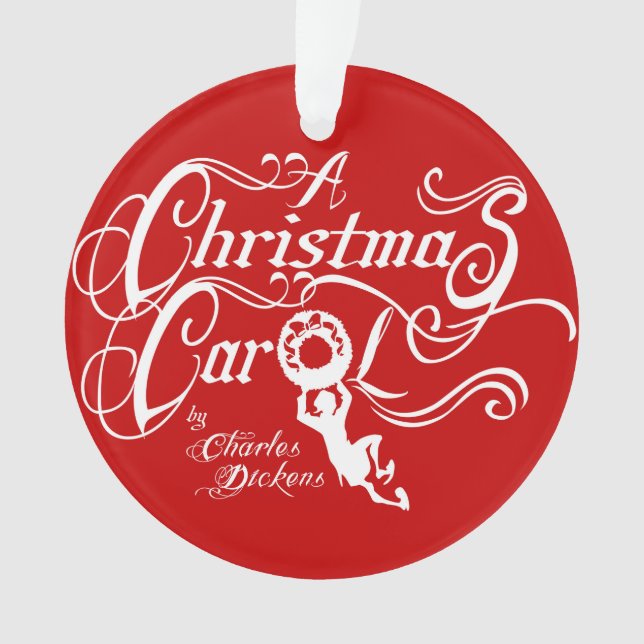 A Christmas Carol Ornament (Front)