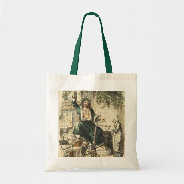 A Christmas Carol: Scrooge's Third Visitor Tote Bag (Front)
