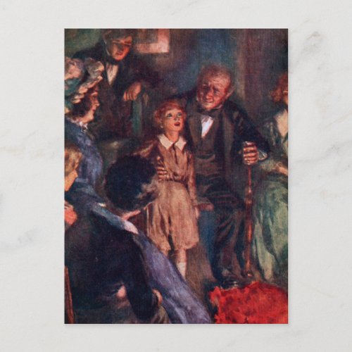 A Christmas Carol The Cratchit Family Postcard
