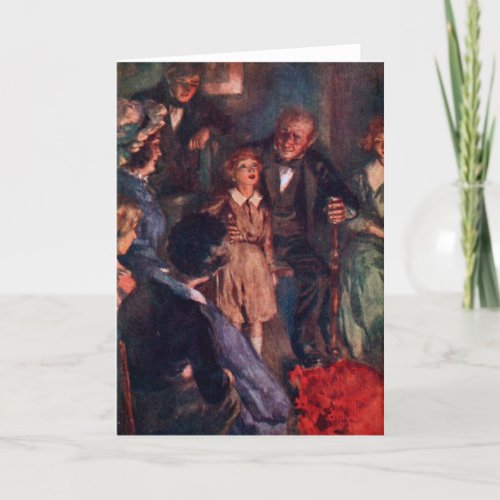 A Christmas Carol The Cratchit Family  Thank You Card