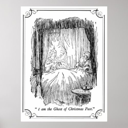 A Christmas Carol The Ghost of Christmas Past Poster