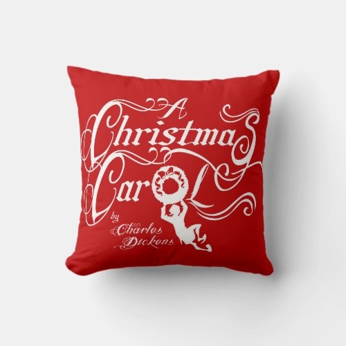 A Christmas Carol Throw Pillow