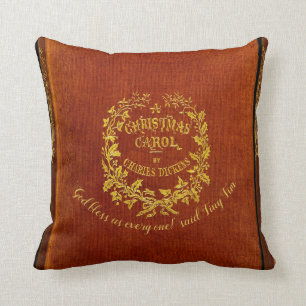 A Christmas Carol Throw Pillow