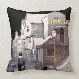 A Christmas Carol Throw Pillow