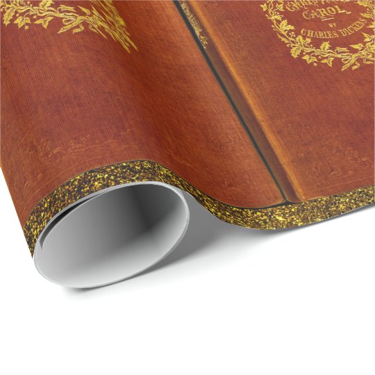 Christmas Carol Wrapping Paper 