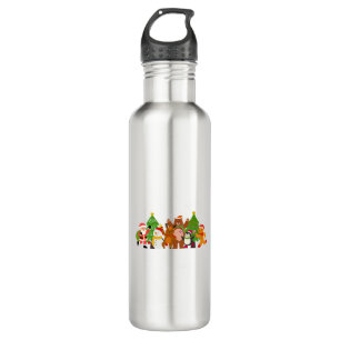 A Christmas Character Crew Stainless Steel Water Bottle