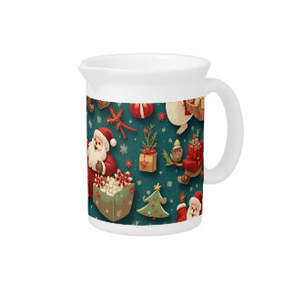 a Christmas cup Beverage Pitcher