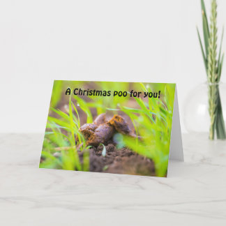 A Christmas Dog Poo for you Holiday Card